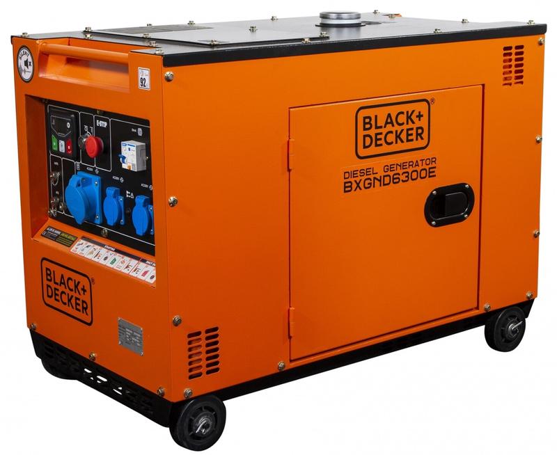 Генератор дизельний BLACK DECKER BXGND6300E (6813624)