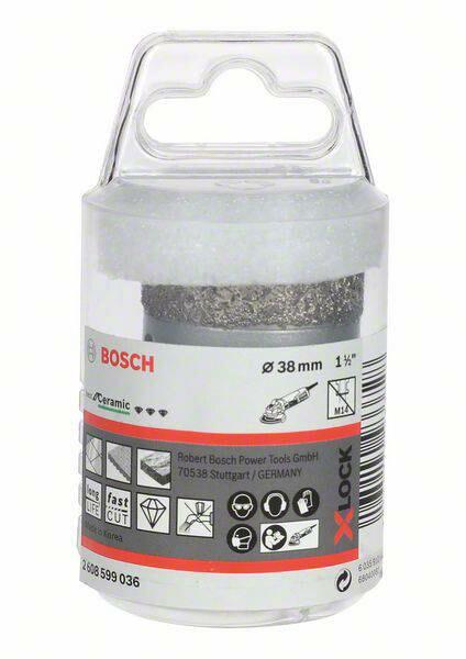Алмазна коронка Bosch Dry Speed X-LOCK 38 мм (2608599036)
