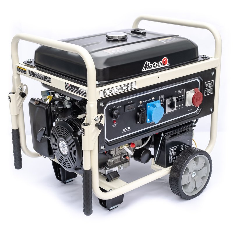Бензиновий генератор Matari MX13003E - 9 / 10 кВт
