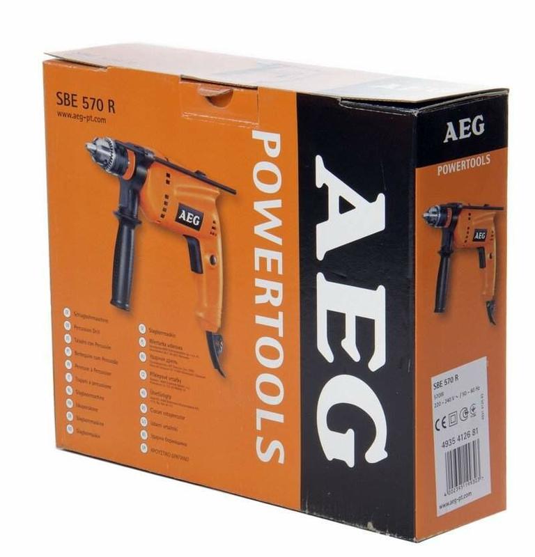Дриль ударний AEG SBE570R