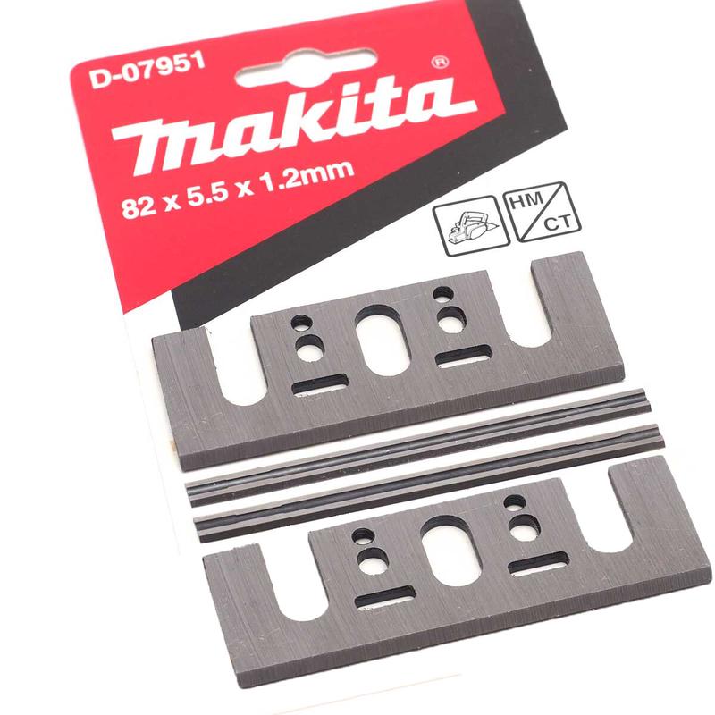Набір стругальних міні ножів HM 82 мм Makita (D-07951) 4 шт