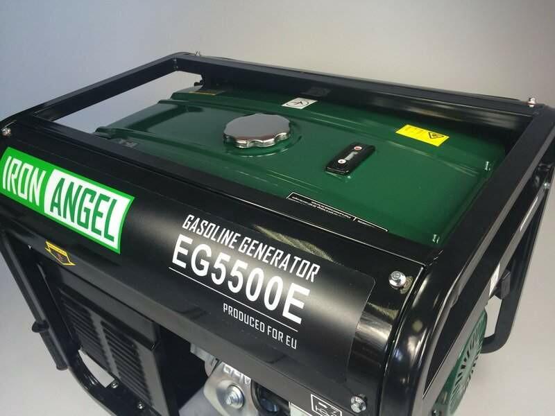 Генератор бензиновий Iron Angel EG 5500 E