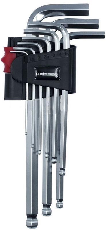 Набір Г-образних ключів HAISSER HEX S2, 1,5х10 мм (48113)