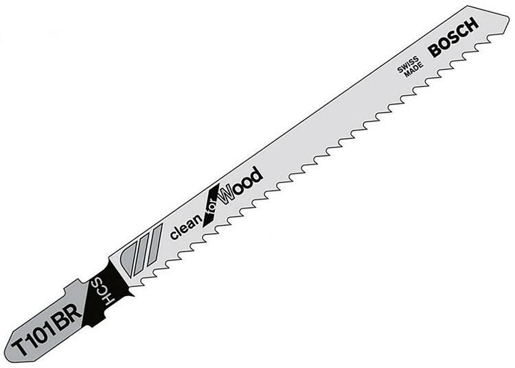 Пилки для лобзика Bosch T 101 BR Clean for Wood HCS (2608630014) 5 шт