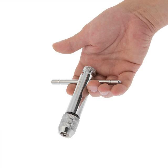 Тримач для мітчиків реверсивний Intertool M3-M12 (SD-8408)