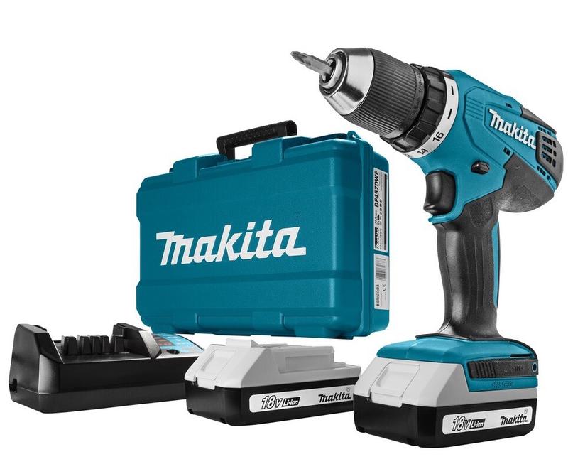 Акумуляторний шурупокрут Makita DF 457 DWE