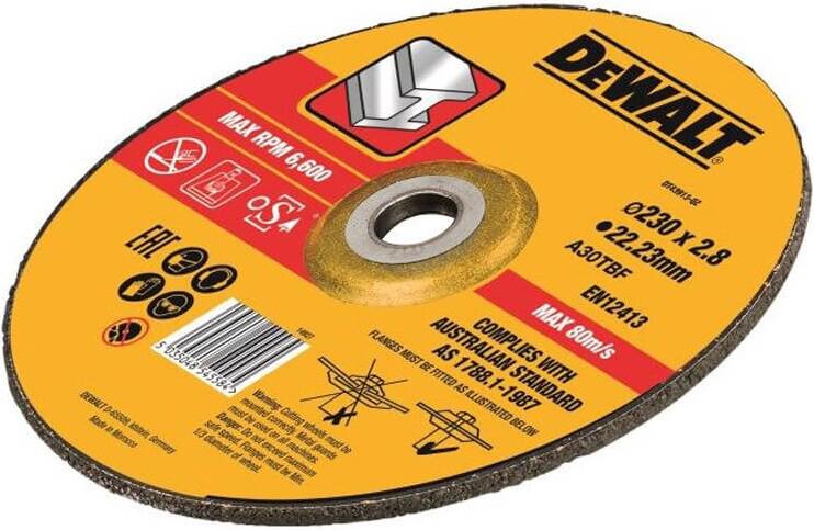 Диск відрізний DeWALT 230х3.0х22.23 мм по металу (DT43913)