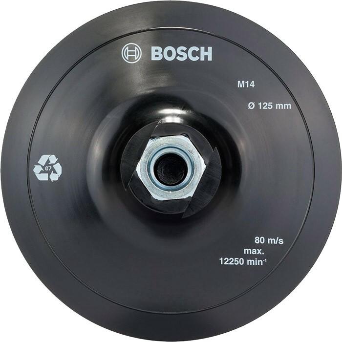 Опорна тарілка Bosch на липучці 125мм (2608601077)