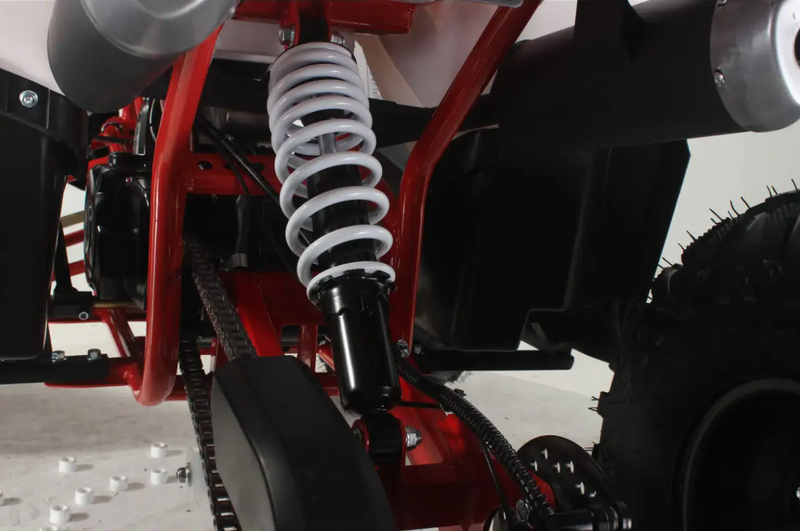 Квадроцикл Forte ATV125F (біло-червоний) (124596)