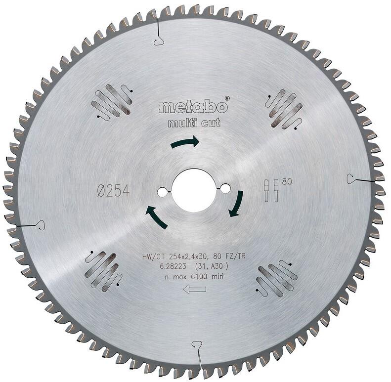 Пильні диски Metabo 300x2,8/2,2x30 Z = 96FZ/TZ6neg KNL PK300 (628090000)
