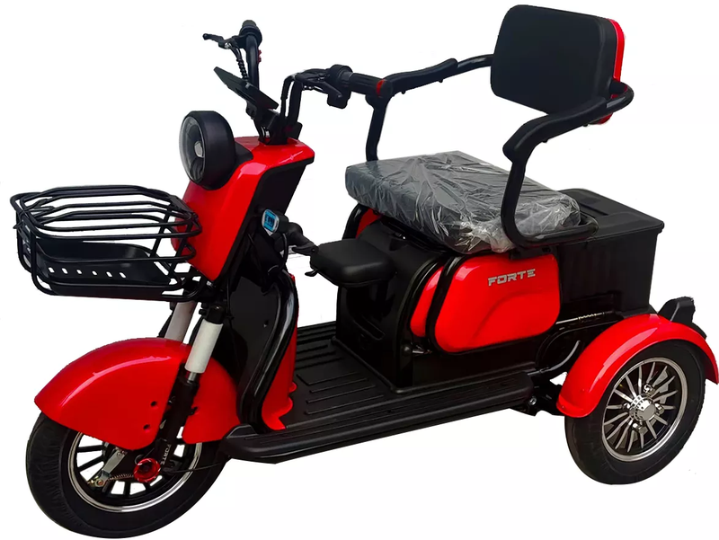Електроскутер Forte FAMILY MAX, червоний (131054)