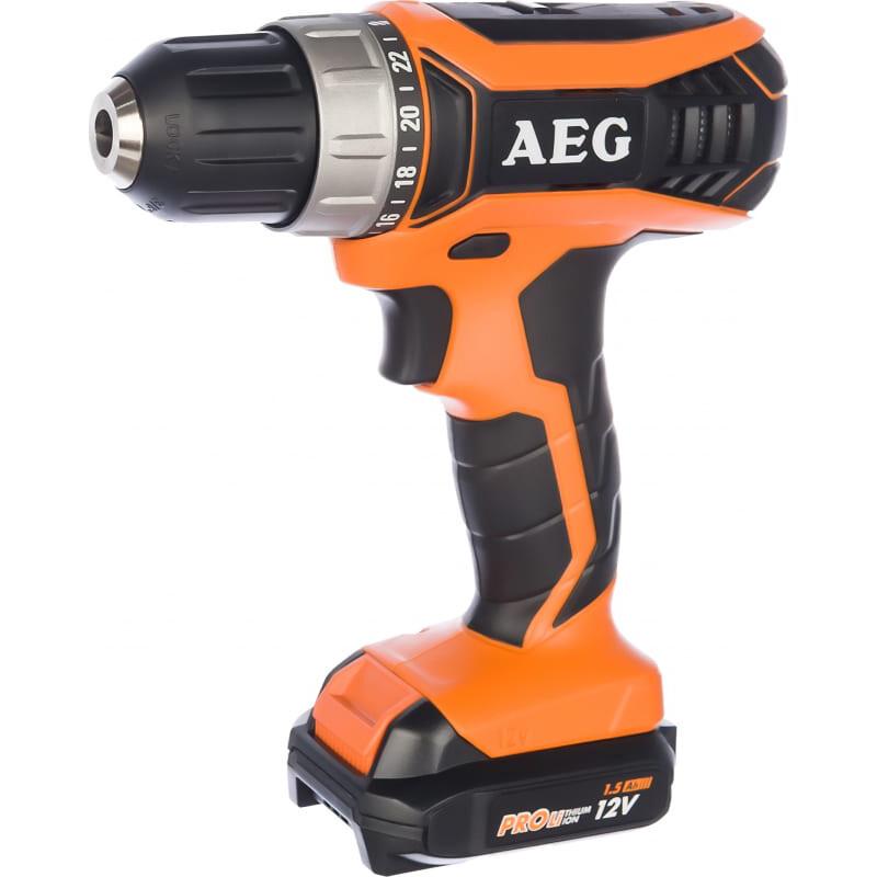 Акумуляторна дриль-шурупокрут AEG BS12G3LI-152CKIT1 (4935459629)