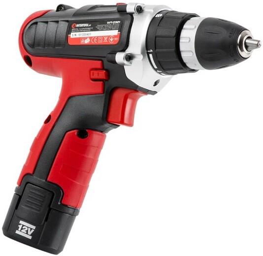 Акумуляторний дриль-шуруповерт Intertool WT-0321