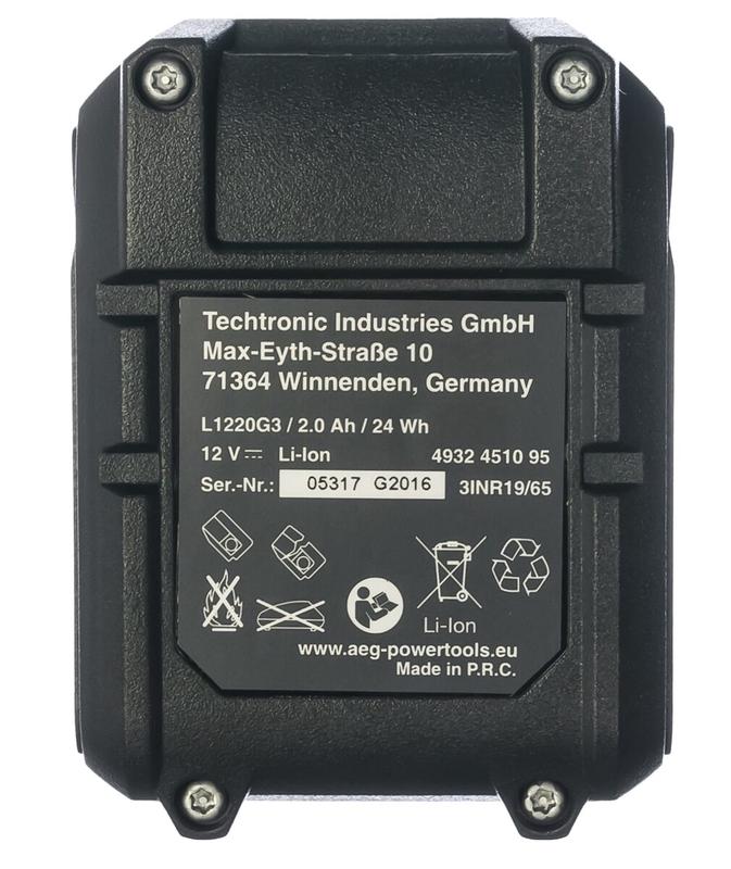 Акумулятор AEG L1220G3 (4932451095)