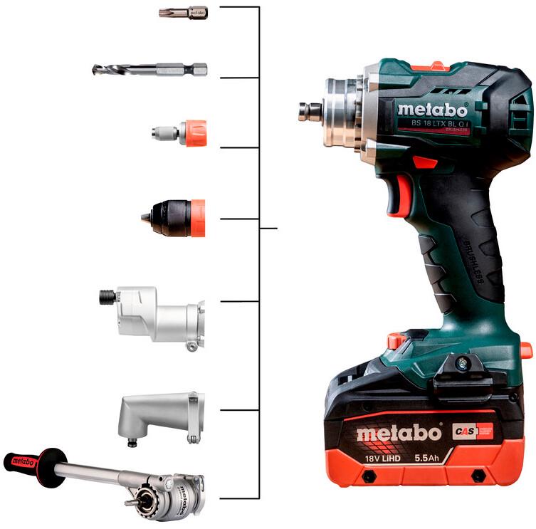 Акумуляторний шуруповерт Metabo BS 18 LTX BL Q I (602359650)