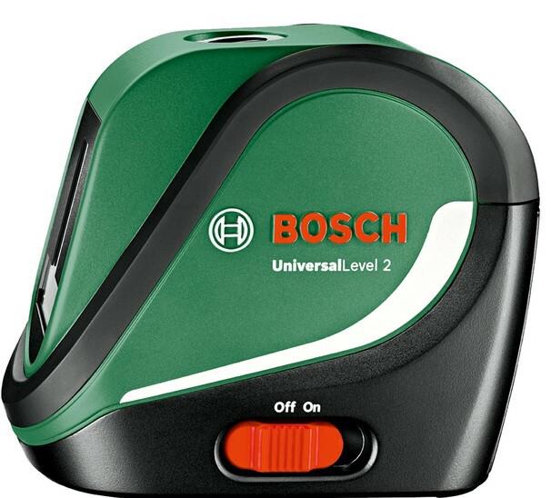 Лінійний лазерний нівелір Bosch UniversalLevel 2 з чохлом (0603663802)