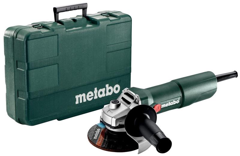 Кутова шліфувальна машина Metabo W 750-125 case (603605500)