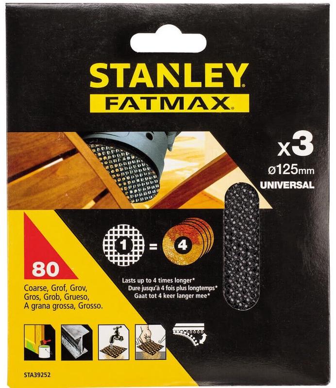 Сітка шліфувальна Stanley STA39252
