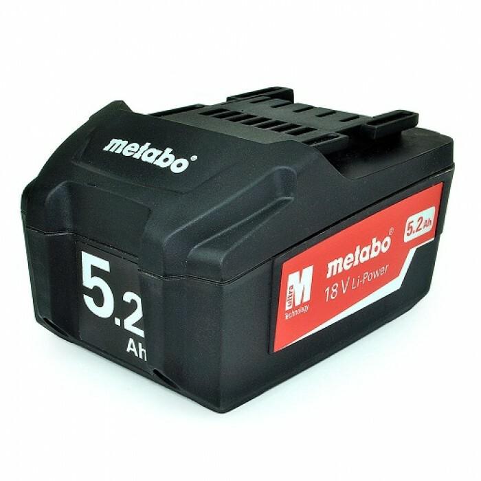 Акумуляторна батарея Metabo 18 В 5,2 Ач, LI-Power Extrem (625587000)