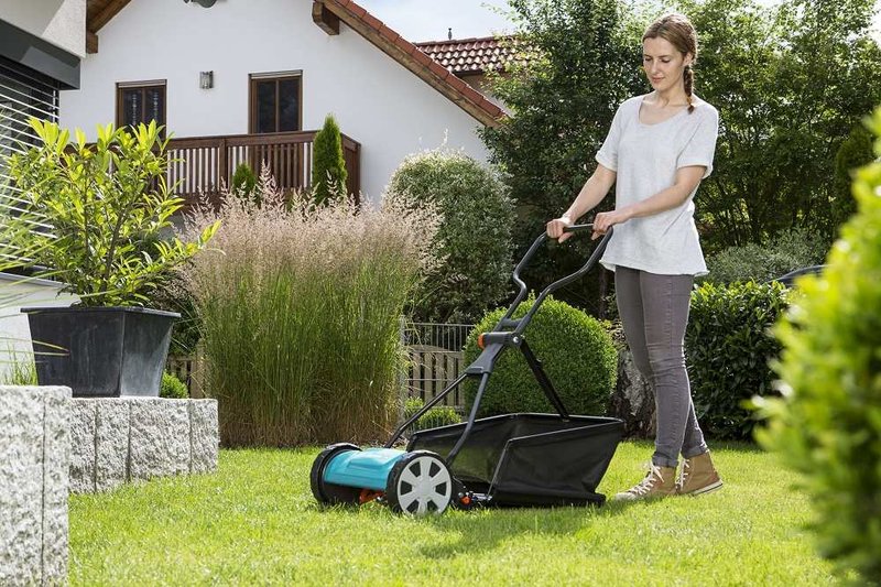 Механічна барабанна газонокосарка Gardena Classic 330 (04027-20)