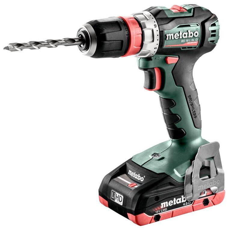 Акумуляторний шурупокрут Metabo BS 18 L BL Q LiHD 2x4.0 Ah (602327800)