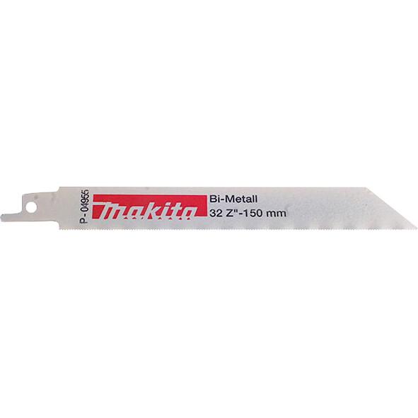 Набір пилок Makita BiM для ножівки 150 мм, 5 шт. (P-04955)