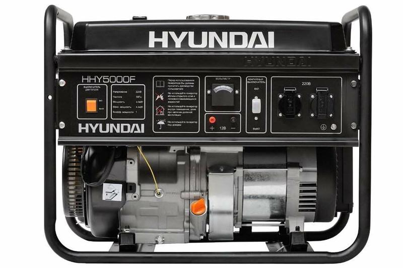 Бензиновий генератор Hyundai HHY 5000F