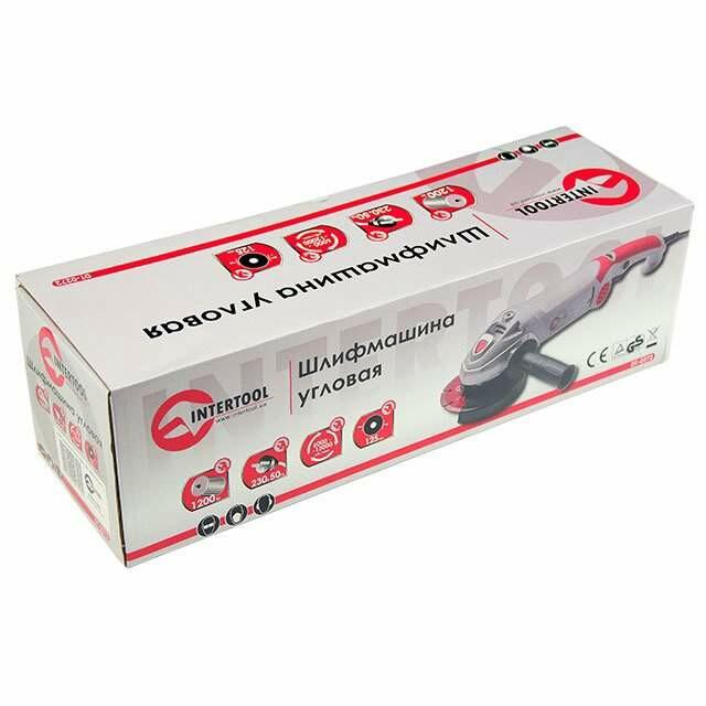 Шліфмашина кутова INTERTOOL DT-0272