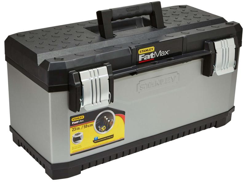 Ящик Stanley FatMax 590х293х222 мм, проф., Металлопластмассовий сірий (FMST1-75769)