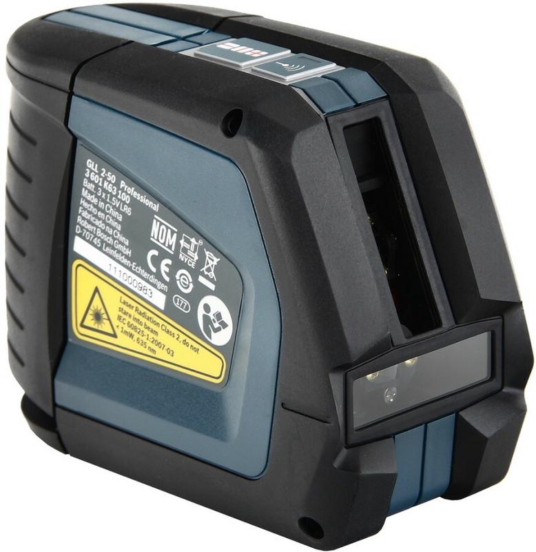 Лінійні лазери (будівник площин) Bosch GLL 2-50 + BM1 в L-Boxx (0601063108)