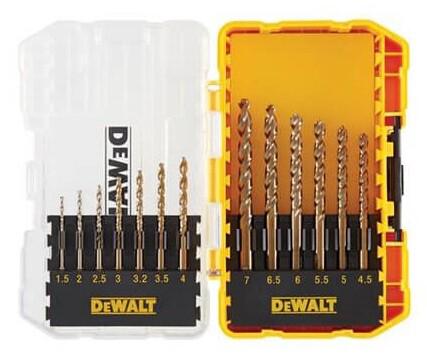 Набір свердл DeWALT EXTREME2 по металу (DT70710)