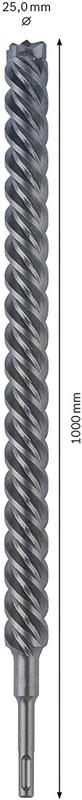 Бур по армованому бетону Bosch SDS plus-7X 25x950x1000 мм (2608579153)