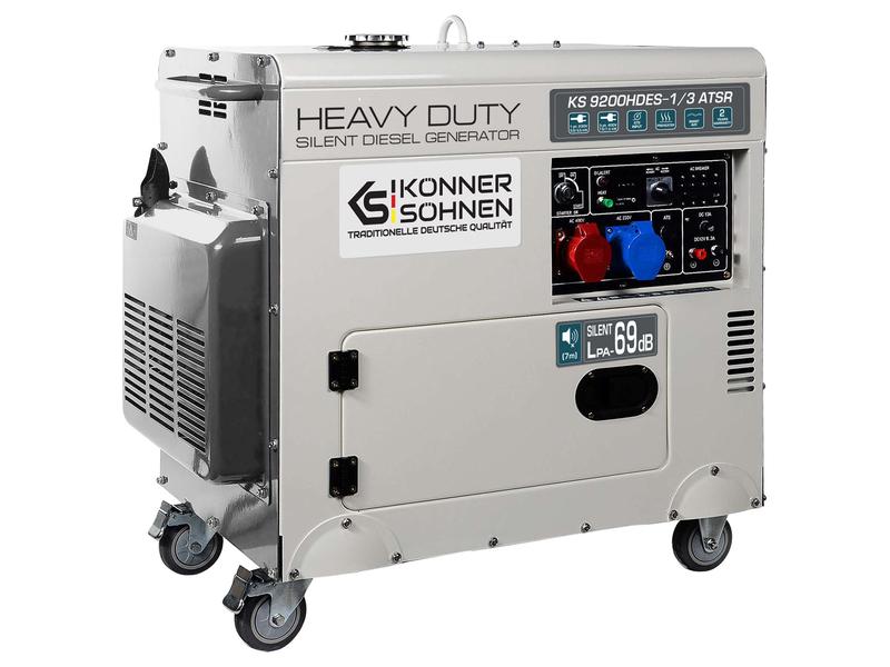 Дизельний генератор «Könner & Söhnen» KS 9200HDES-1/3 ATSR (EURO V)