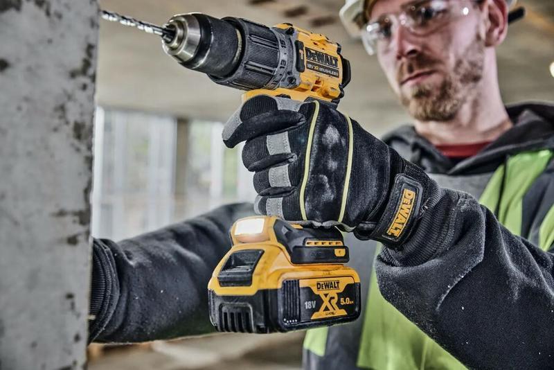 Дриль-шурупокрут акумуляторний безщітковий ударний DeWalt DCD805P2T