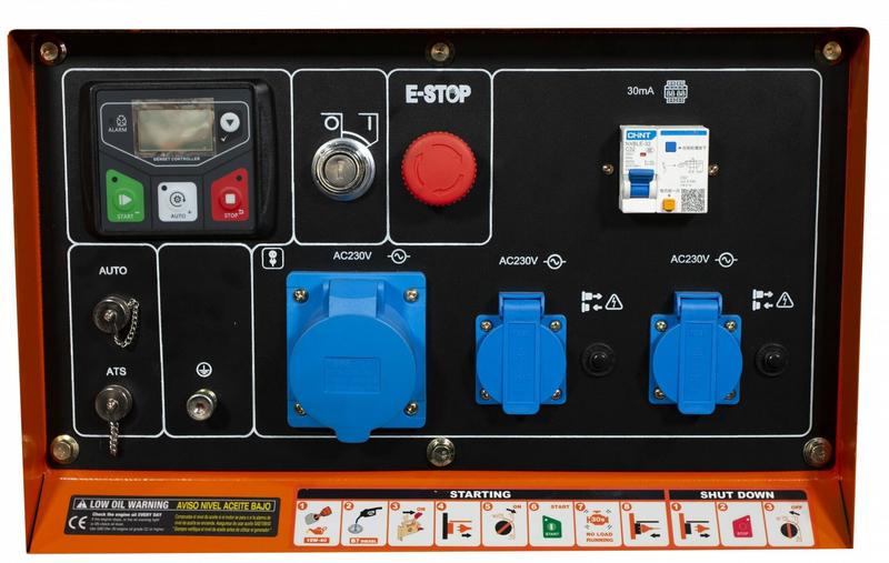 Генератор дизельний BLACK DECKER BXGND6300E (6813624)