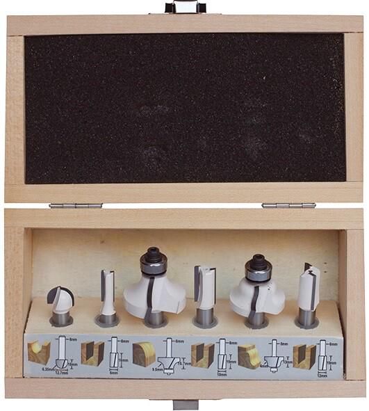 Набір фрез Makita 6 шт. (D-53540)