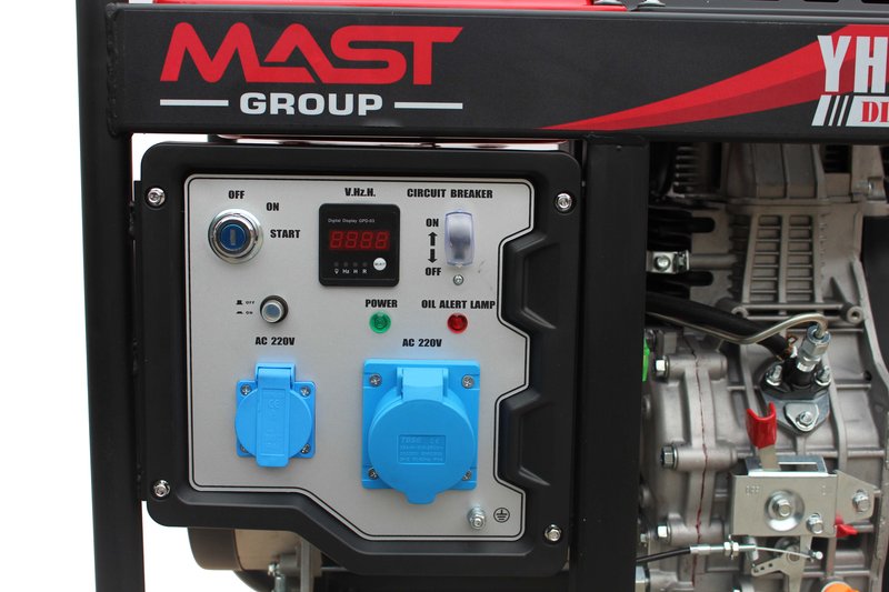 Дизельний генератор MAST GROUP YH11000AE