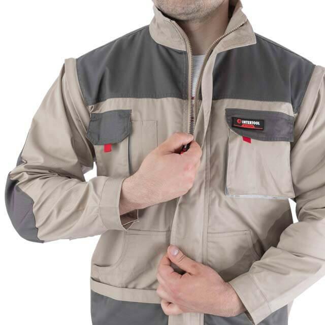 Куртка робоча, р.M Intertool (SP-3032)