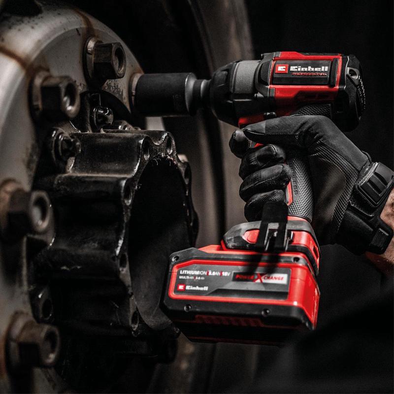 Гайкокрут ударний акумуляторний Einhell Professional TP-CW 18/750-C Li BL - Solo (4510065)