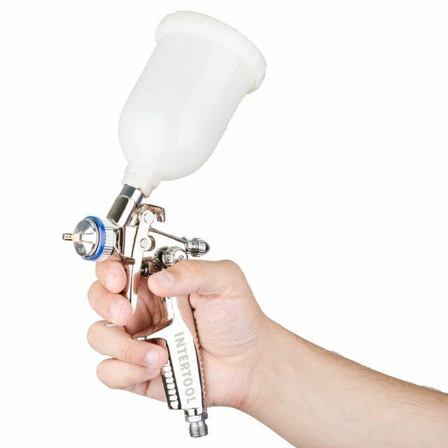 Фарбопульт пневматичний Intertool Mini PT-0128