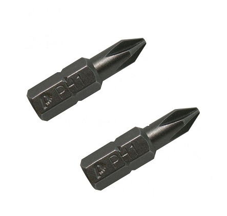 Набір біт Haisser PH1x25 мм (2шт) (118508)