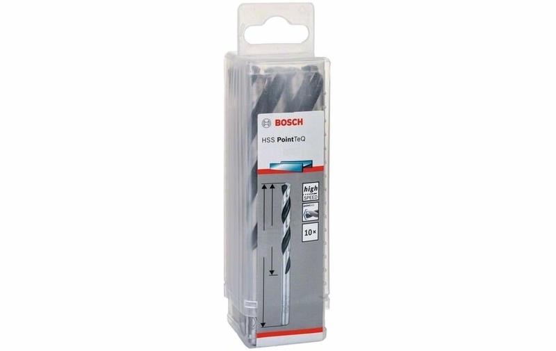 Свердло Bosch 10 HSS PointTeQ 6.2 мм, 10 шт (2608577230)