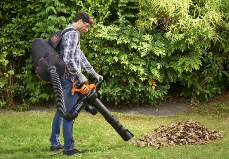 Садовий пилосос електричний BLACK   DECKER BEBLV300