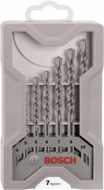 Набір свердел Bosch X-Pro CYL-3 Silver Perc 7 шт. (2607017082)