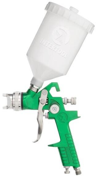 Краскопульт пневматичний Intertool HVLP форсунка 1.3 мм (PT-0117)