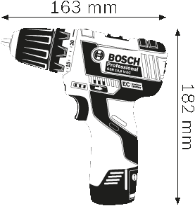 Акумуляторний шурупокрут Bosch GSR 12V-20 (06019D4000)