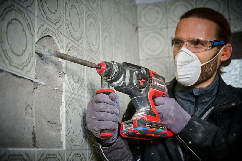 Перфоратор акумуляторний Einhell Professional TP-HD 18/22 D Li BL - Solo (4514277)