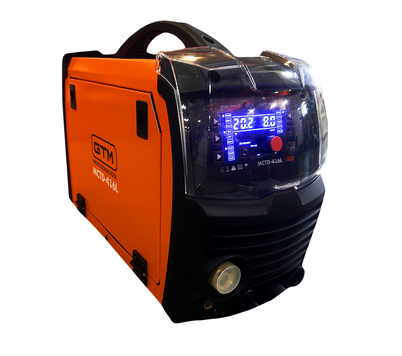 Напівавтомат інверторний 4 в 1 GTM MCTD-416L з функцією плазморізу (MCTD-416L) 50403
