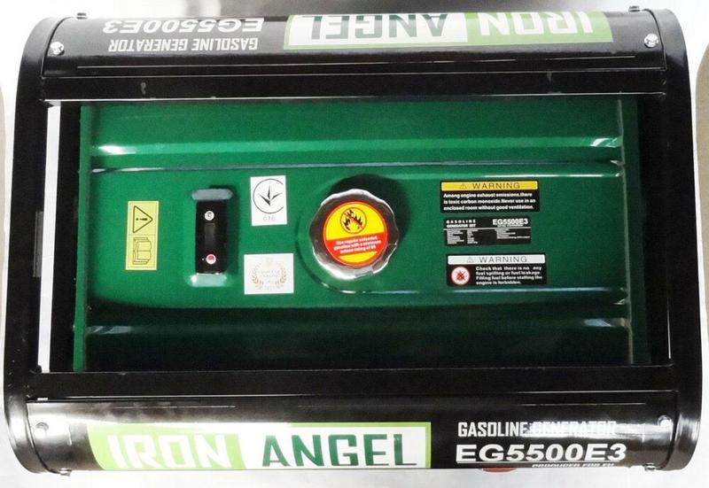 Генератор з блоком автоматики Iron Angel EG5500 E3 ATS (2001109-1)