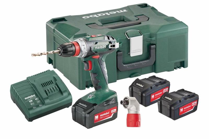 Акумуляторний дриль-шурупокрут Metabo BS 18 Quick Set (602217960)